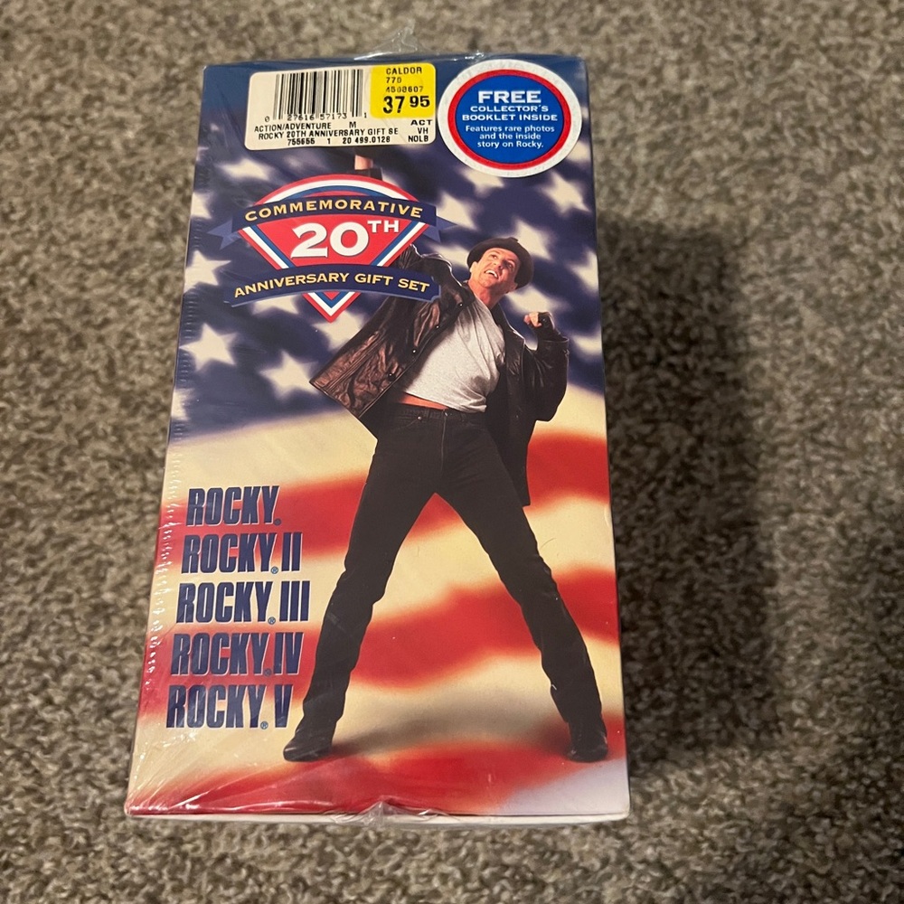 Rocky 20th Anniversary Gift Set - Red, White, Blue